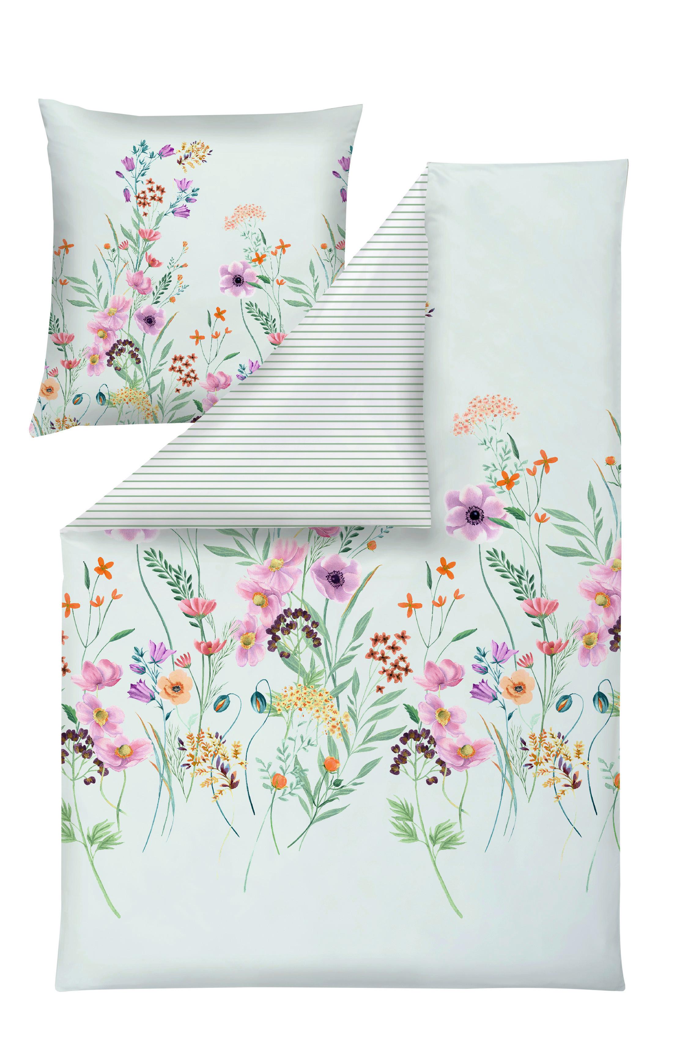 POŚCIEL ROSIE - miętowy, Design, tkanina (135/200cm) - Estella