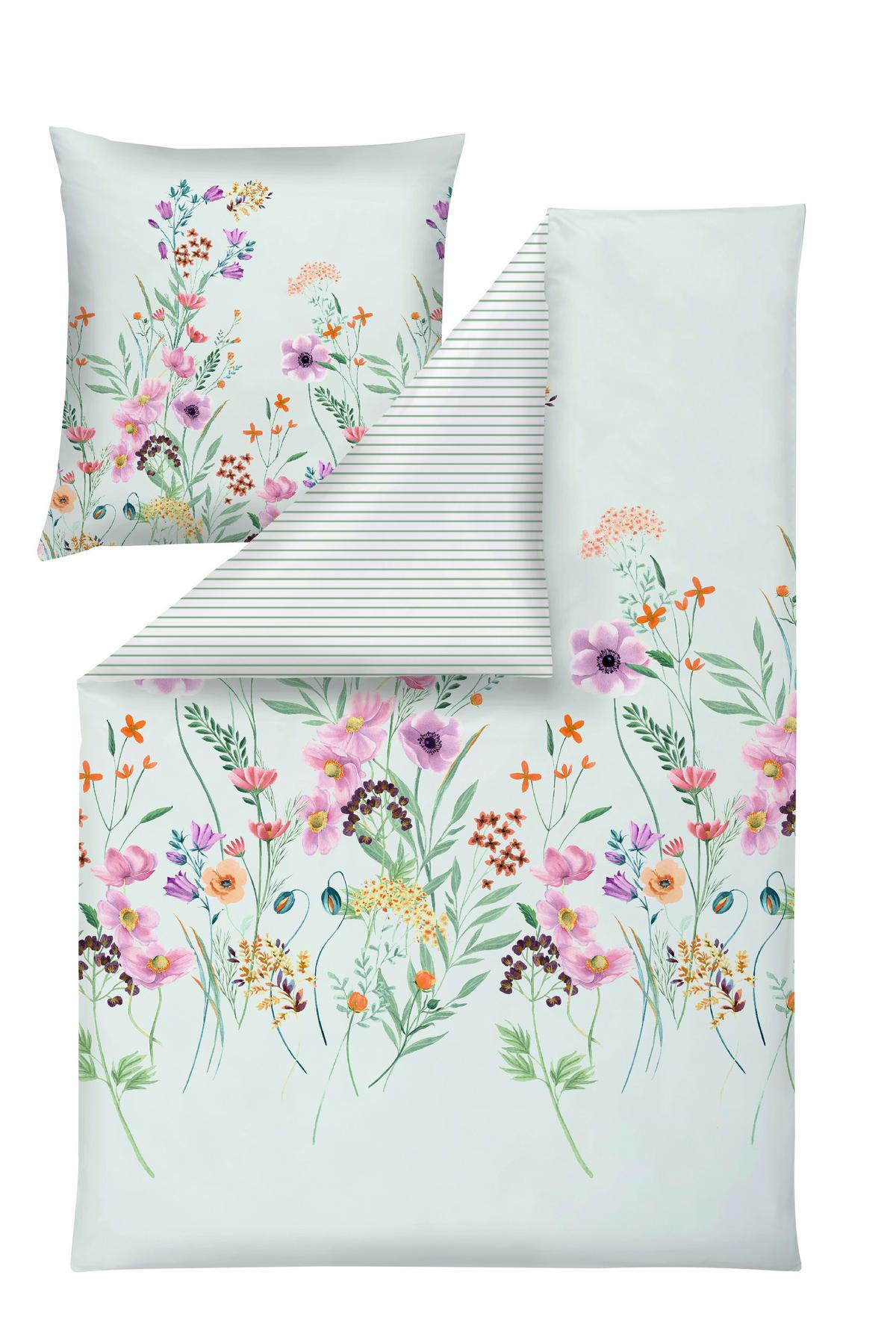 POŚCIEL ROSIE - miętowy, Design, tkanina (135/200cm) - Estella