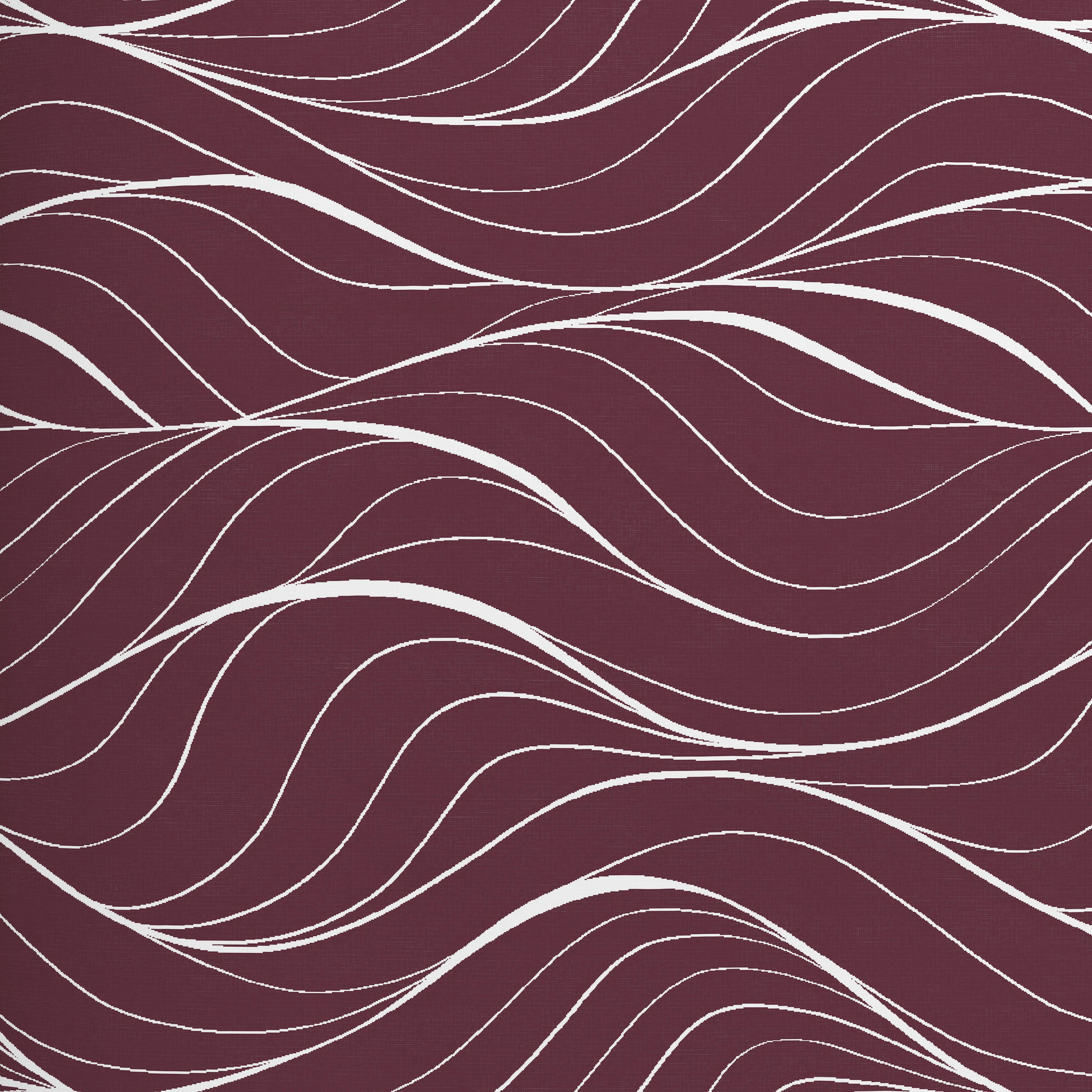 BETTWÄSCHESET WAVES - Beere, Textil (160/210cm) - Modern Living