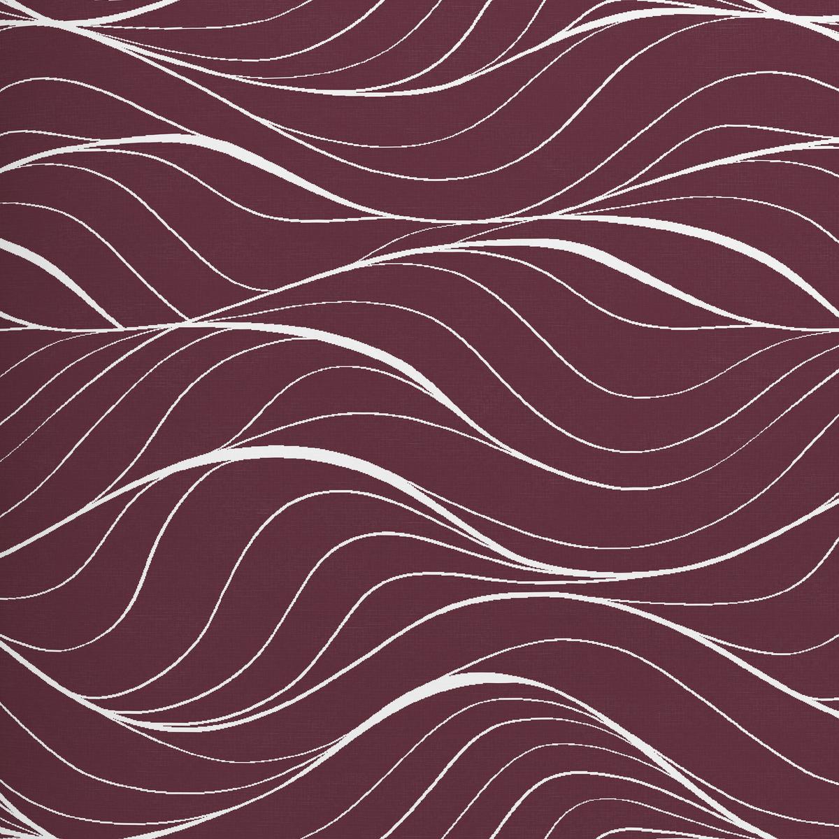 BETTWÄSCHESET WAVES - Beere, Textil (160/210cm) - Modern Living