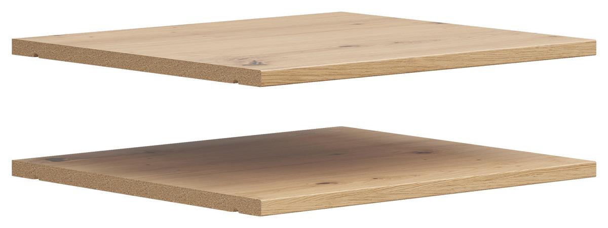 Einlegeboden Multistauraum Eiche Artisan - Eiche Artisan, MODERN, Holzwerkstoff (42/1,5/36cm) - Mömax