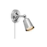 Wandleuchte Tiny Wall max. 7 Watt - Chromfarben, Design, Metall (15,5/9,5/11cm) - Markslöjd
