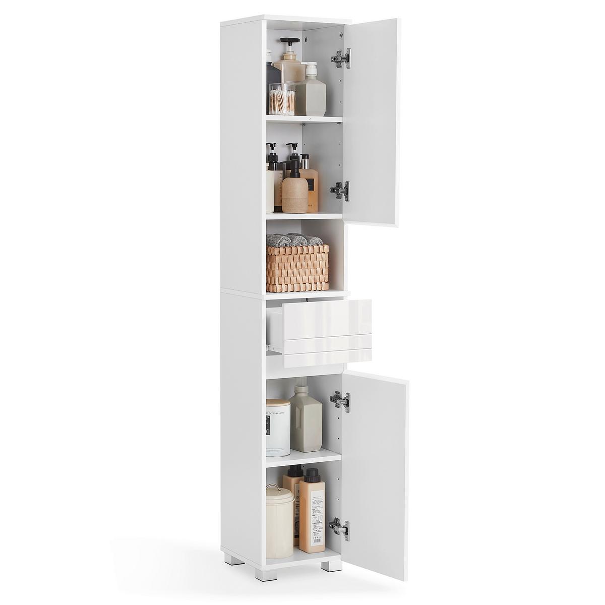 HOCHSCHRANK BBC560P31 - Weiß, Trend, Holzwerkstoff (30/170/30cm) - MID.YOU
