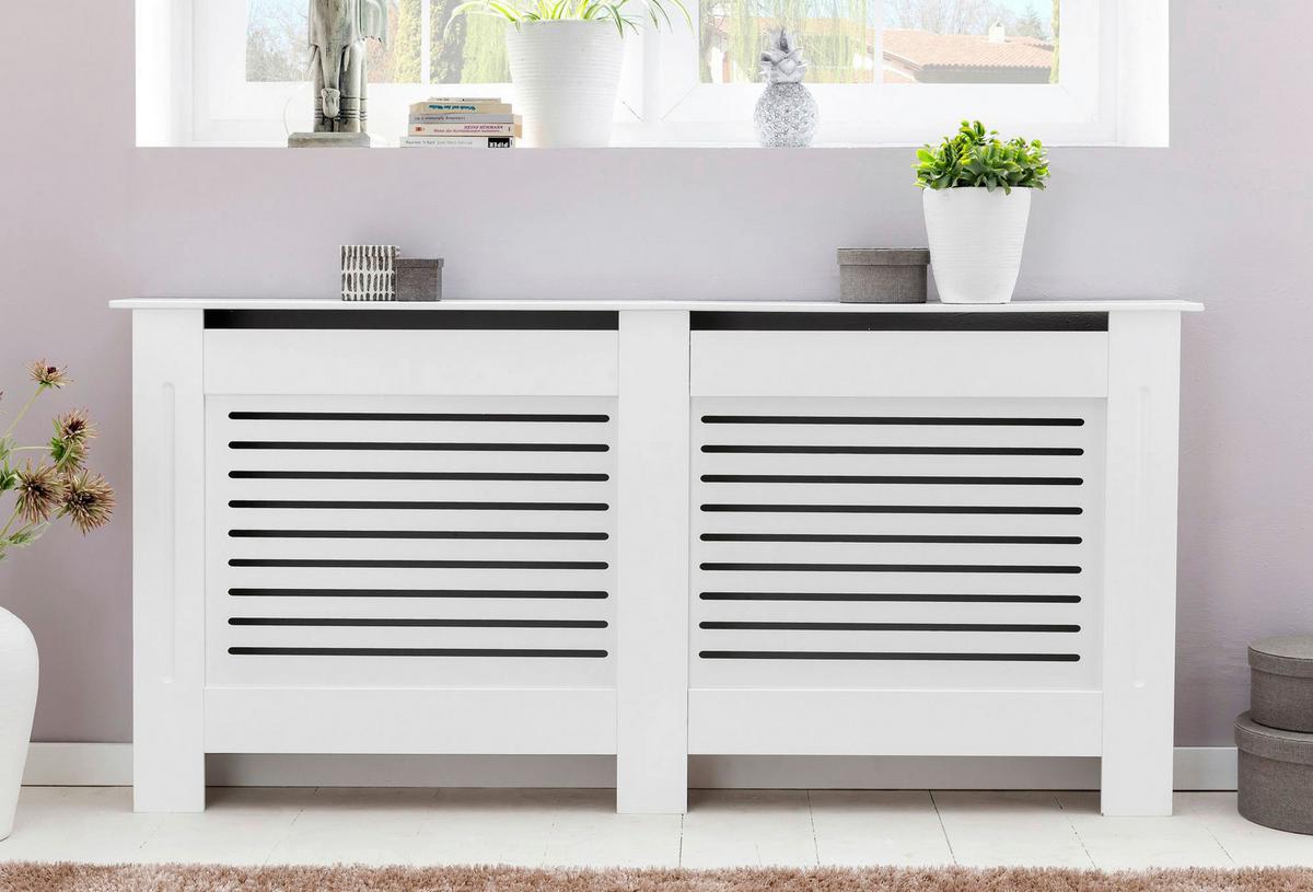 Stenska Dekoracija Wohnling - bela, Moderno, leseni material (152/83/19cm) - MID.YOU