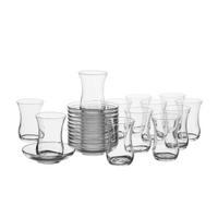 TEEGLÄSERSET 935577 TEEGLÄSER-SET 12TLG - Transparent, Basics, Glas (5,5/8,5cm) - Mäser