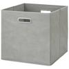 Zložljiva Škatla Elli, Siva - siva, Konvencionalno, karton/tekstil (33/33/32cm) - Mömax