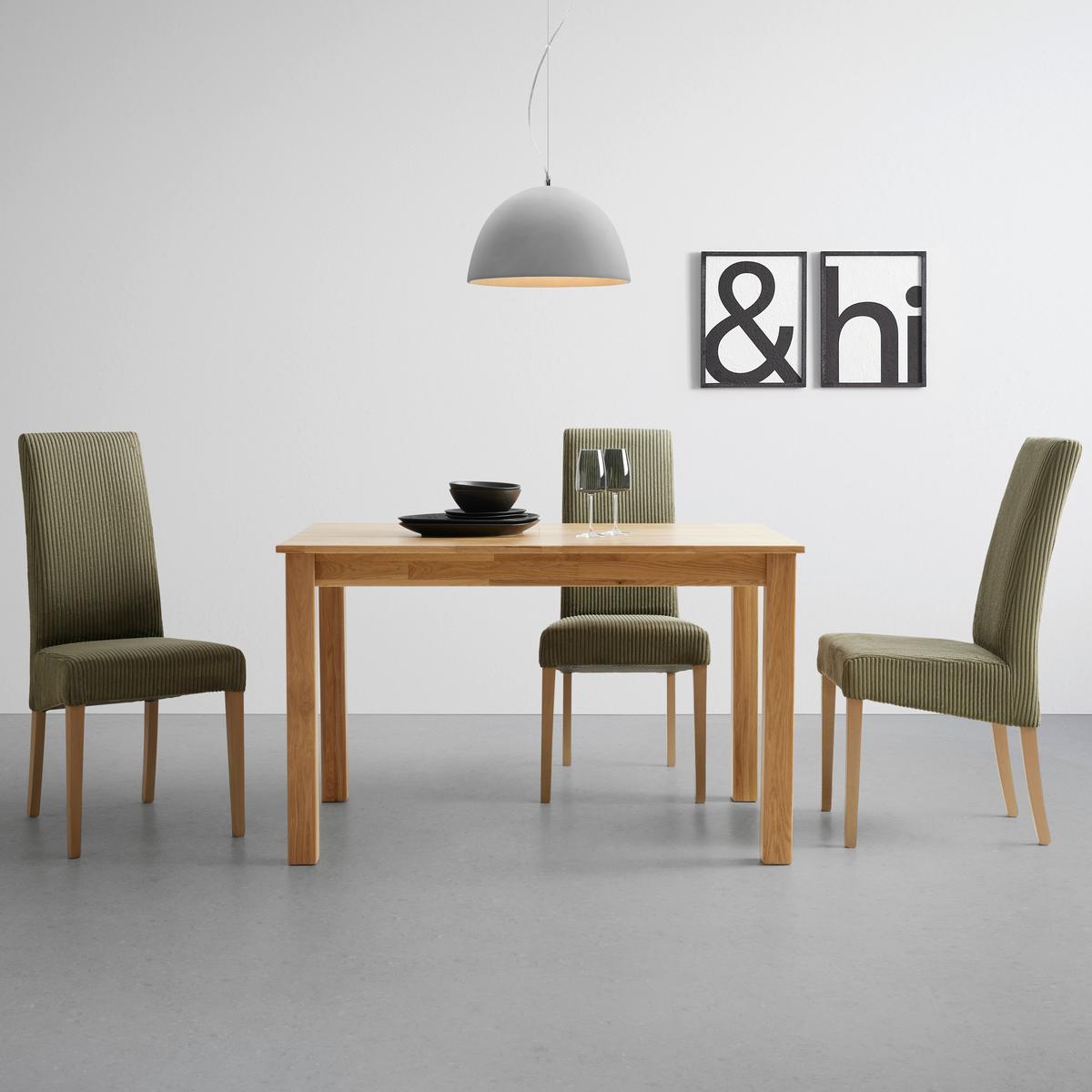 Kihúzható Asztal Gerhard - tölgyfa színű, Modern, fa (125-165/76/80cm)