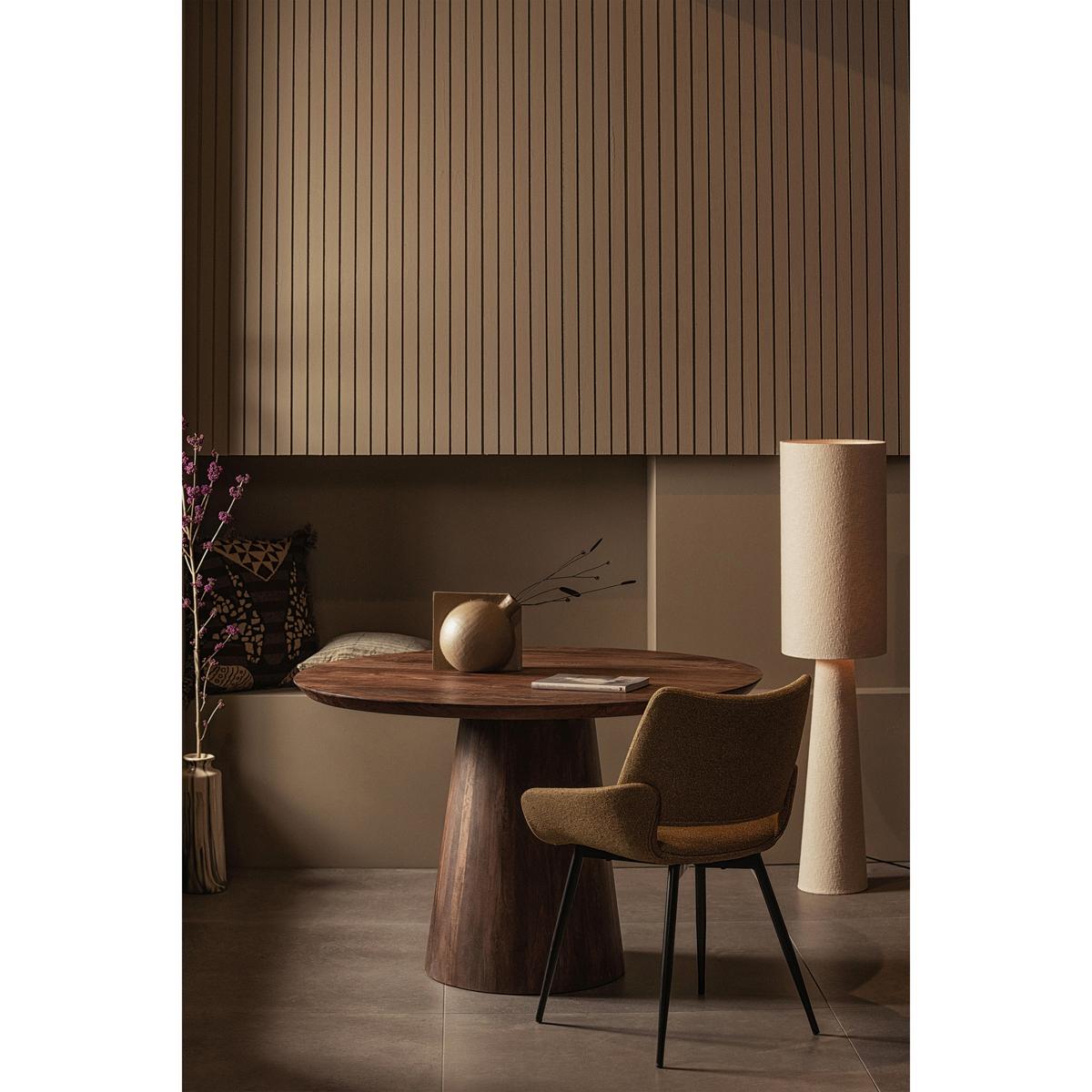 Esstisch Limit Holz - Walnussfarben, Design, Holz (130/130/76cm) - Livetastic
