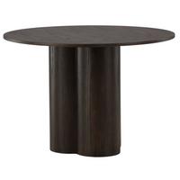 ESSTISCH OLIVIA - Dunkelbraun, Design, Holz (110/110/75cm) - Livetastic