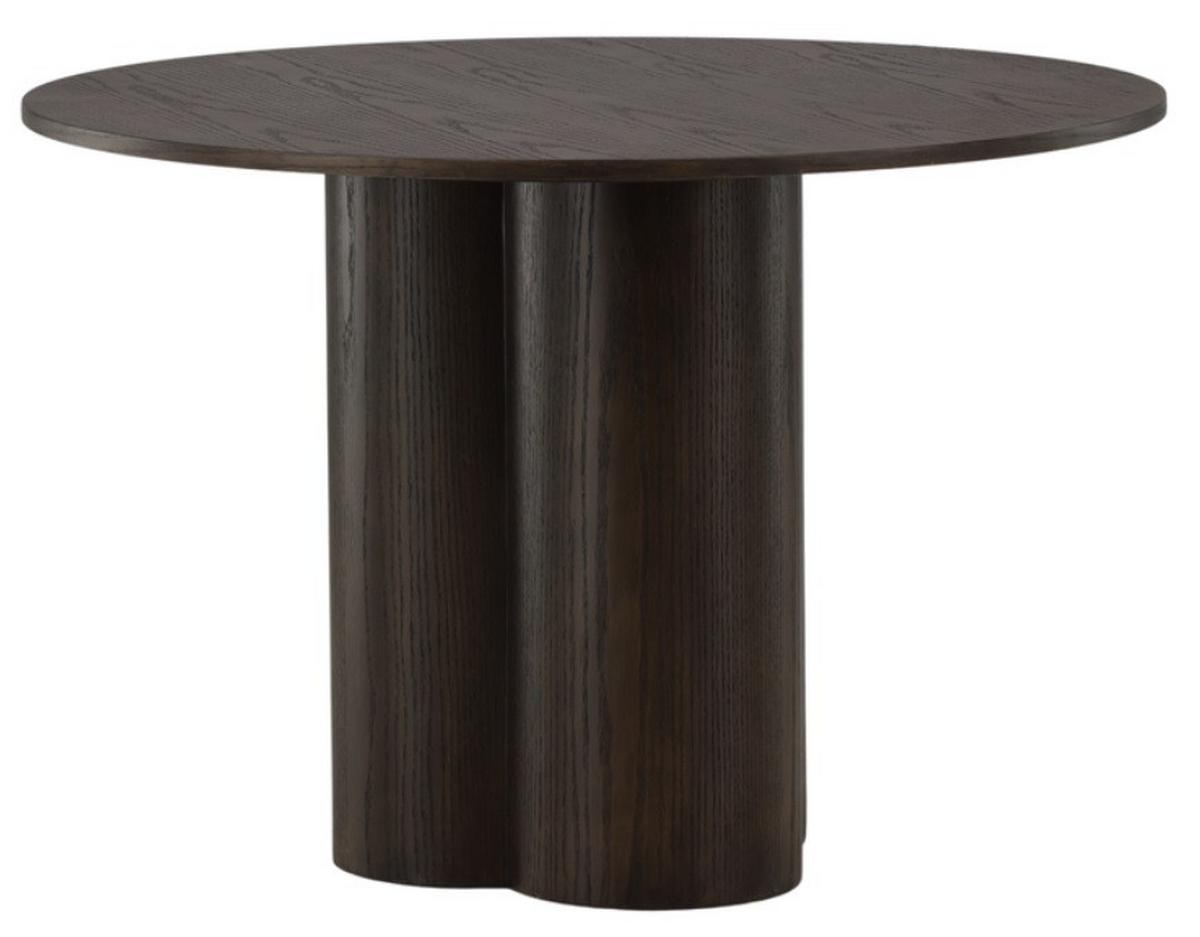 ESSTISCH OLIVIA - Dunkelbraun, Design, Holz (110/110/75cm) - Livetastic