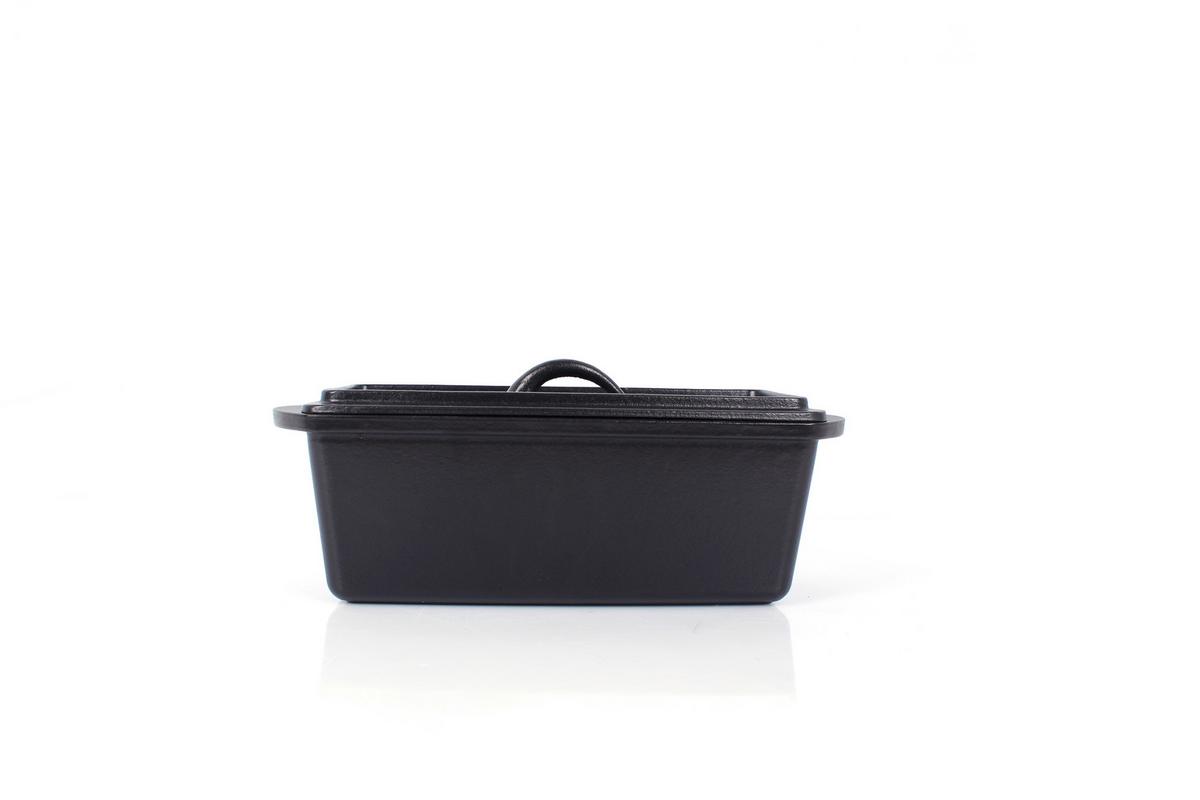 Lonec Za Kruh Outdoor - črna, Basics, kovina (36,5cm) - Echtwerk