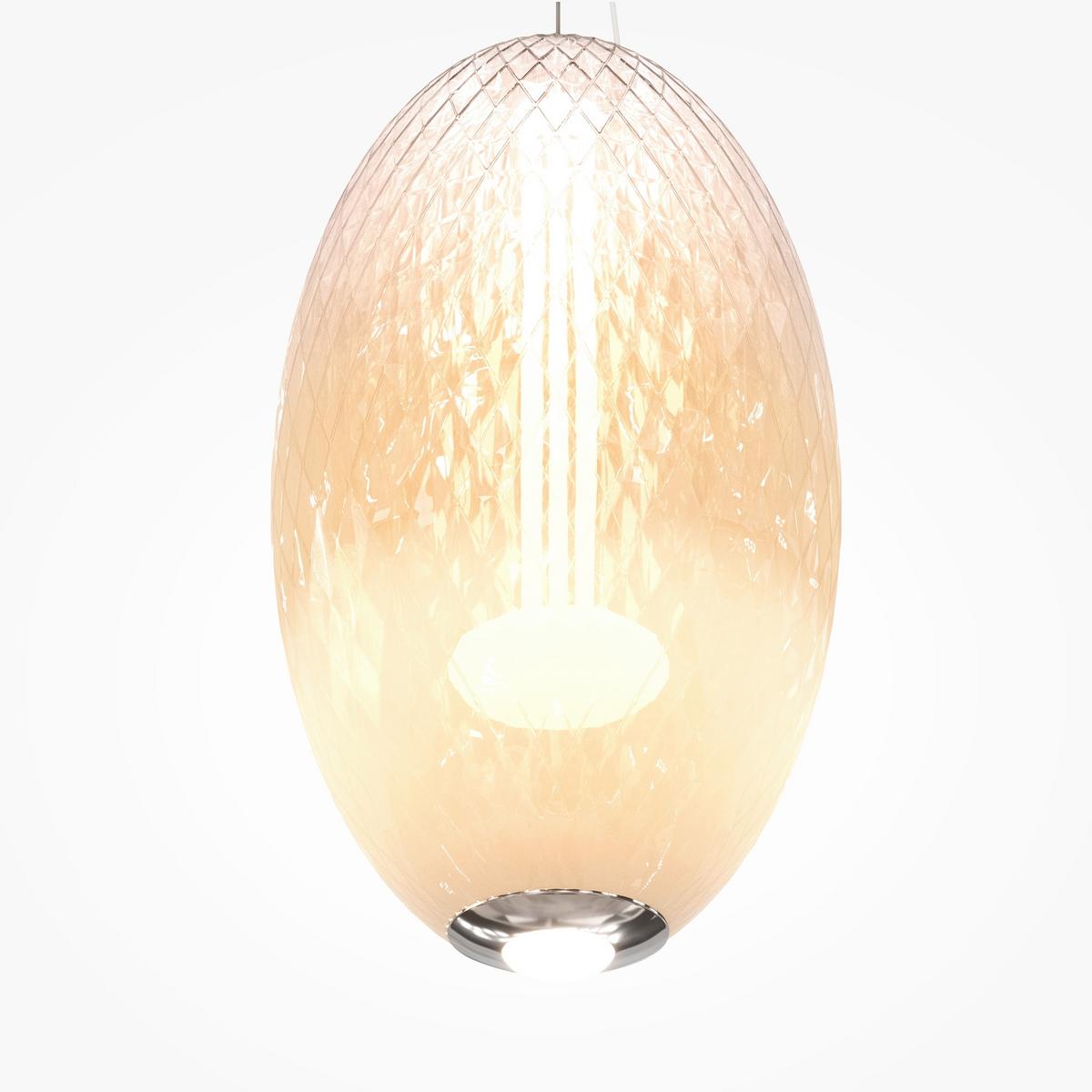 Pendelleuchte Mod397pl-L19ch2.7k - Chromfarben, Design, Metall (25/345cm) - MAYTONI