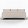 HOEKSOFA NOEMIE - Beige/Natuurlijke kleuren, Modern, Hout/Textiel (198/140cm) - Bessagi Home