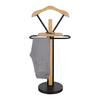 HERRENDIENER ARTURO -SB- - Schwarz/Naturfarben, MODERN, Naturmaterialien/Holz (48/109/29,5cm) - Mömax
