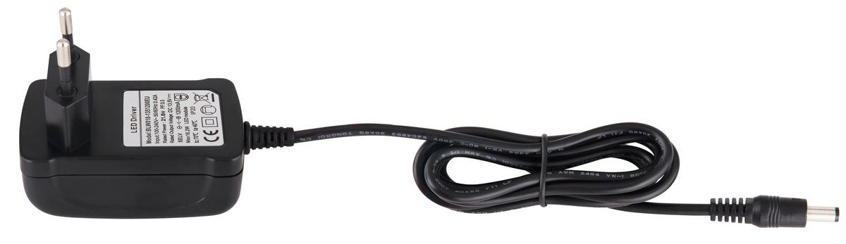 Namizna Led-svetilka Ursino, S Sijalko - črna, Design, kovina/umetna masa (48/17/51,5cm) - Globo