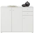 Komoda Tempra - aluminij/siva, Moderno, kovina/umetna masa (106,2/86/34cm) - Mömax modern living Komoda Tempra - aluminij/siva, Moderno, kovina/umetna masa (106,2/86/34cm) - Mömax modern living