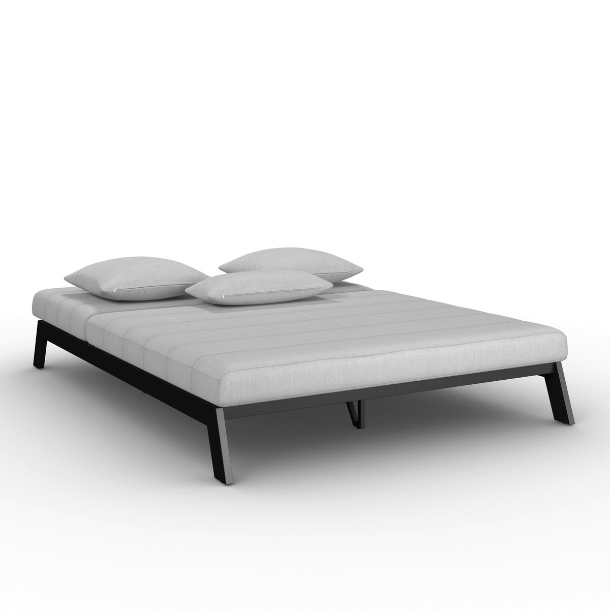 Vrtni Ležalnik Nouri, Svetlo Siva - svetlo siva, Moderno, kovina/tekstil (203/38/143cm) - Bessagi Garden