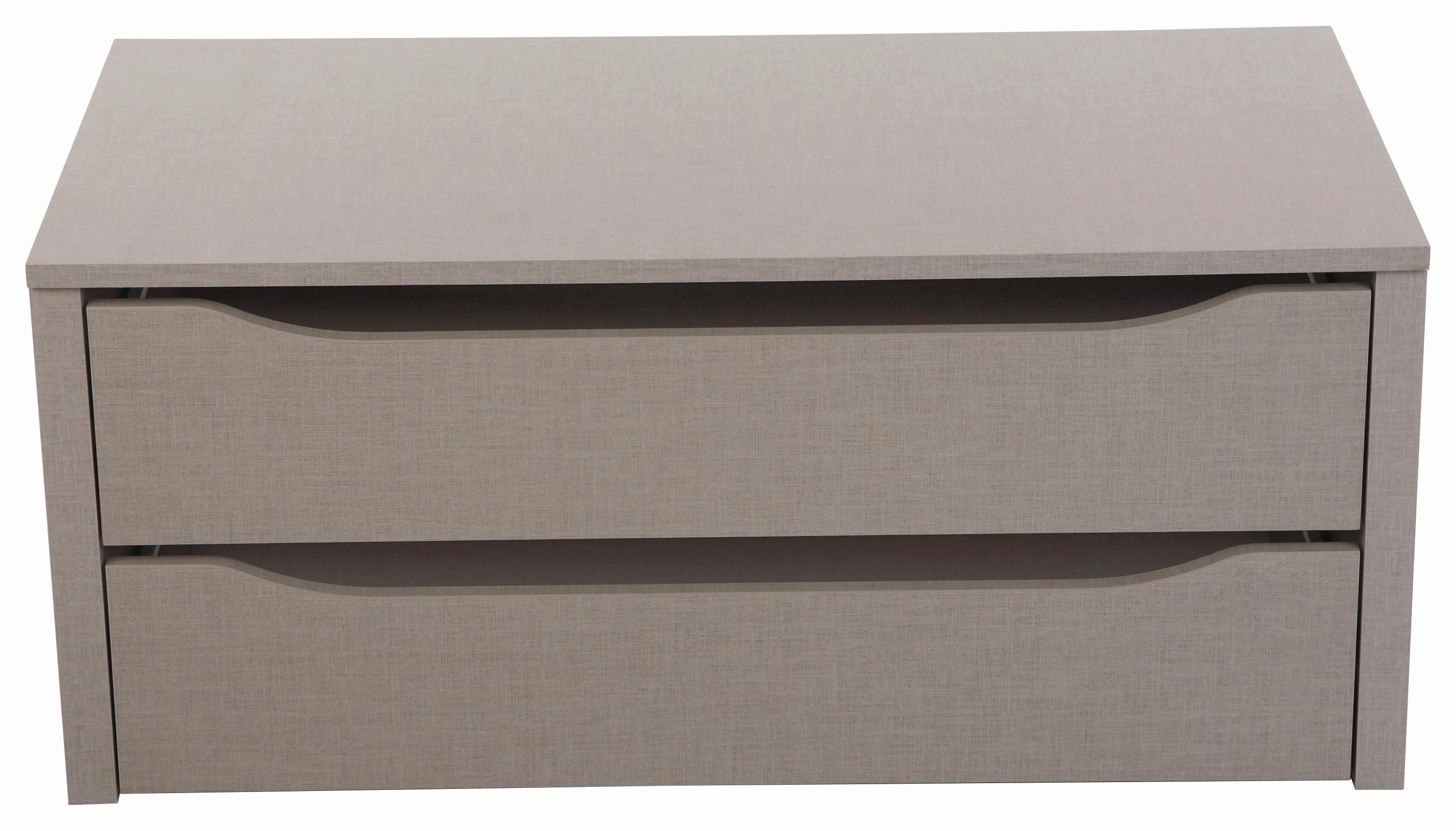 Unutarnji Ladičar Universal - siva, Konvencionalno, drvo (88/39/45cm)