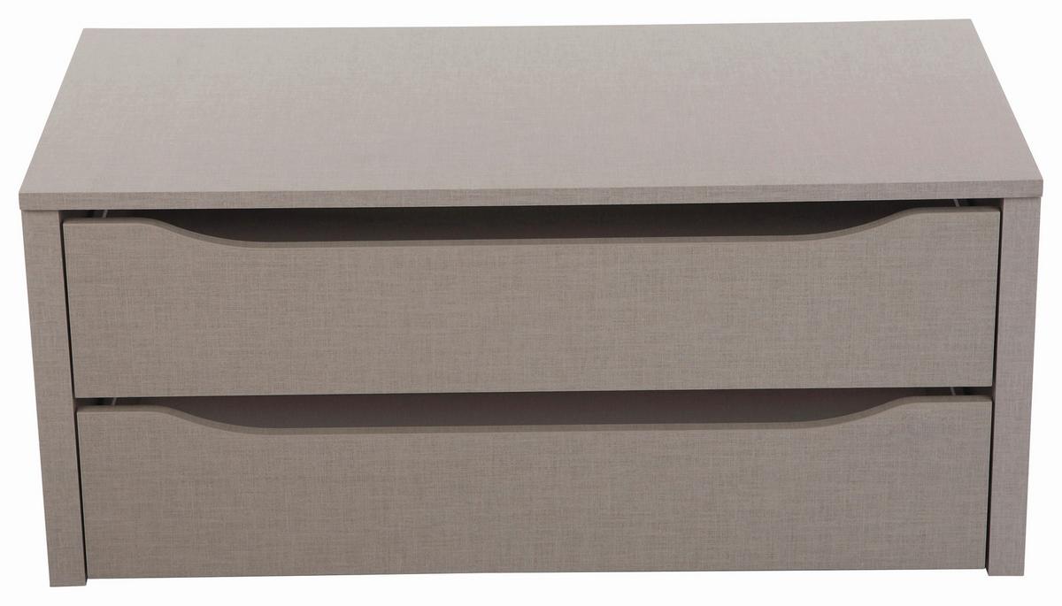 Anexă cu sertare Villach/Lemgo/Wien/Optima - gri, lemn (88/39/45cm) - Mömax