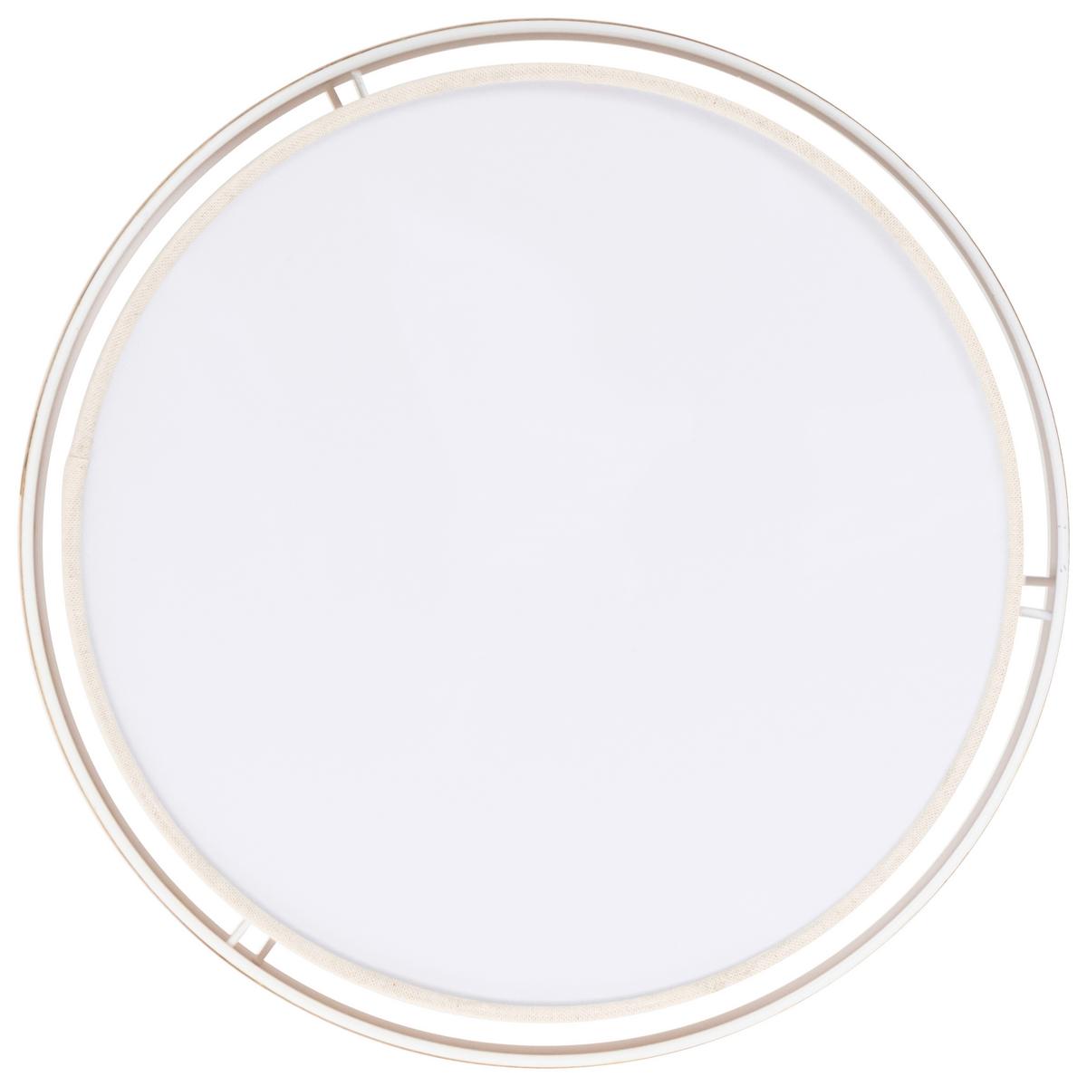 LAMPA SUFITOWA NOVA - kolor naturalny, Modern, tworzywo sztuczne/metal (37/18cm) - Novel