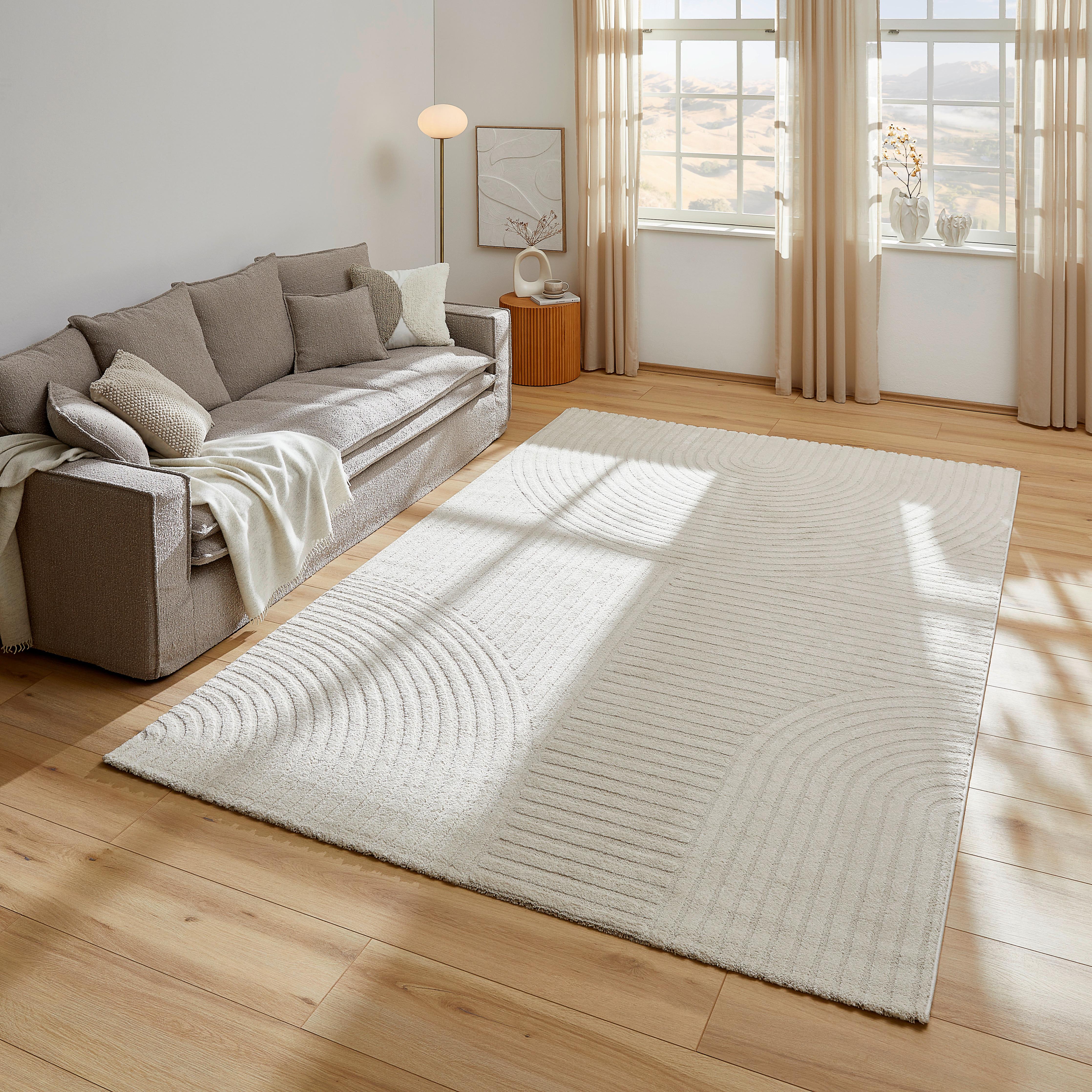 DYWAN TKANY GRANADA - kremowy, Design, tkanina (160/230cm) - Novel