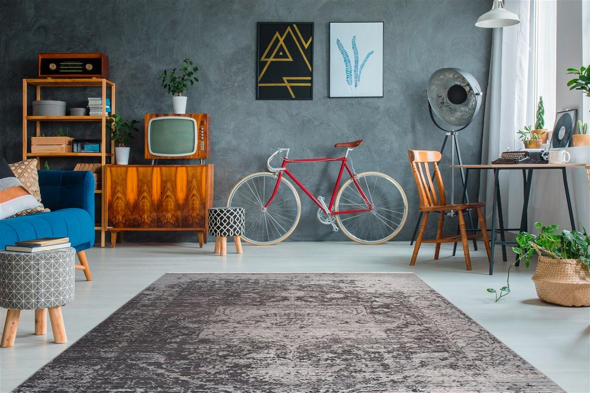 WEBTEPPICH BAROQUE 1200 BEIGE/BRA 200X290 - Beige/Braun, Basics, Textil (200/290cm) - Kayoom