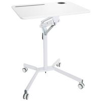 Dvižna Miza Stand Vm.su I, Bela - bela, Basics, kovina/umetna masa (77/73-105/57cm) - MID.YOU