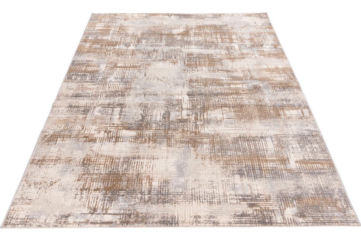 Webteppich My Salsa Taupe ca. 120x170cm - Taupe, Design, Textil (120/170cm) - Obsession