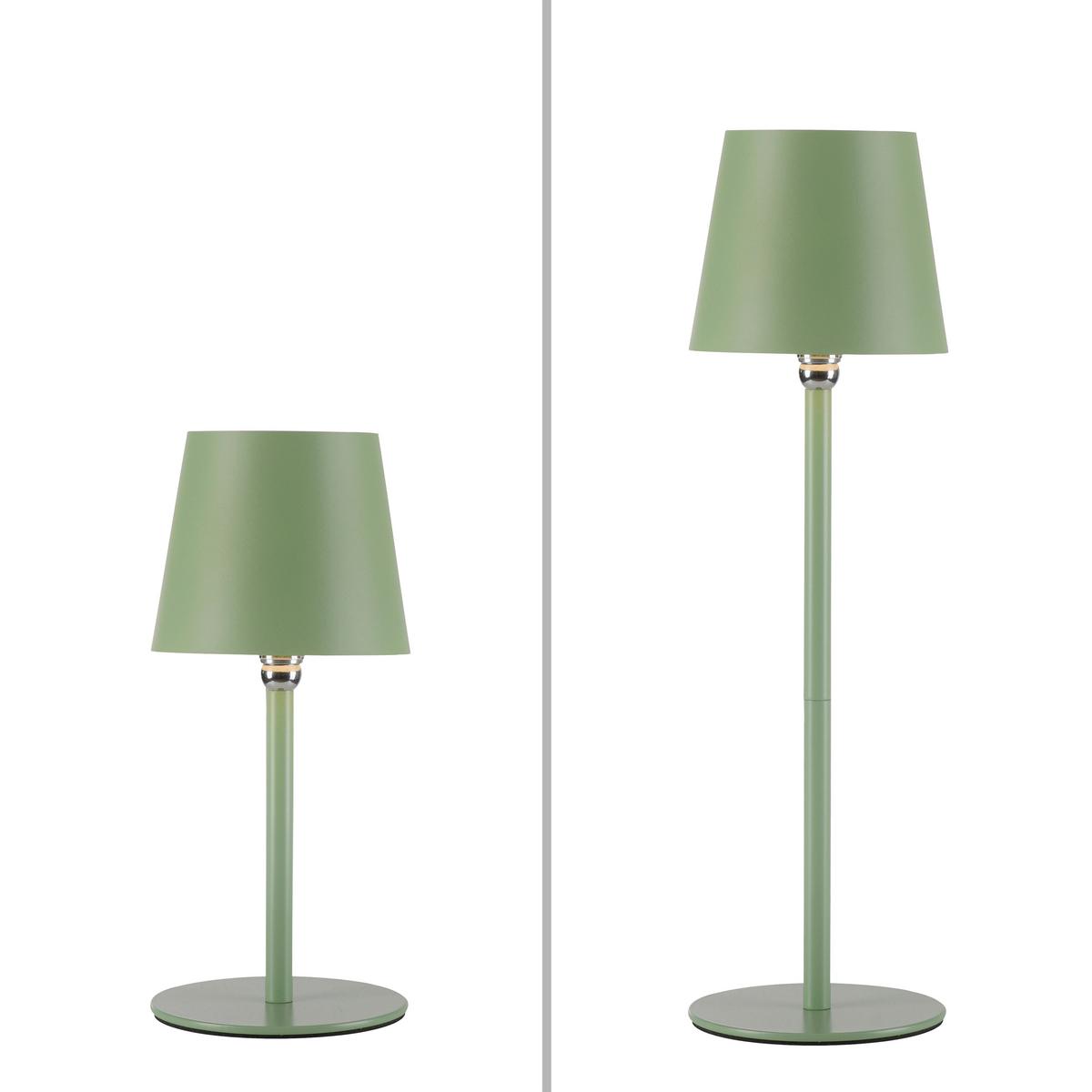 LAMPA STOŁOWA LED 19251-43 BOTERIA - zielony, Modern, tworzywo sztuczne/metal (11/11/37cm)