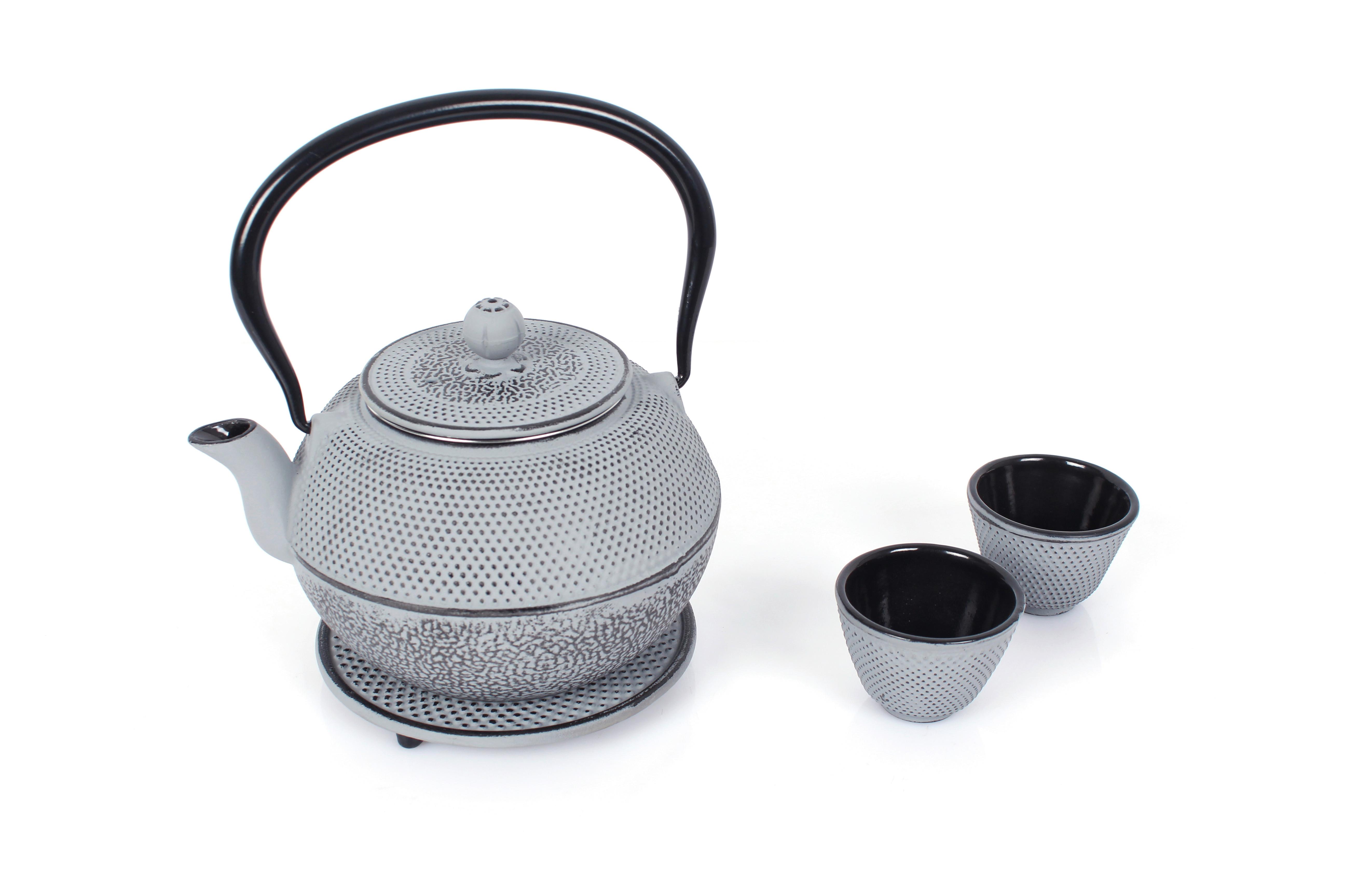 Vrč Za Čaj V Setu Teekanne, Siva - siva, Basics, kovina (1100ml) - Echtwerk