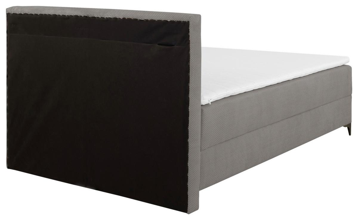Box Krevet Jerry - boje grafita/crna, Konvencionalno, tekstil (140/200cm) - Mömax
