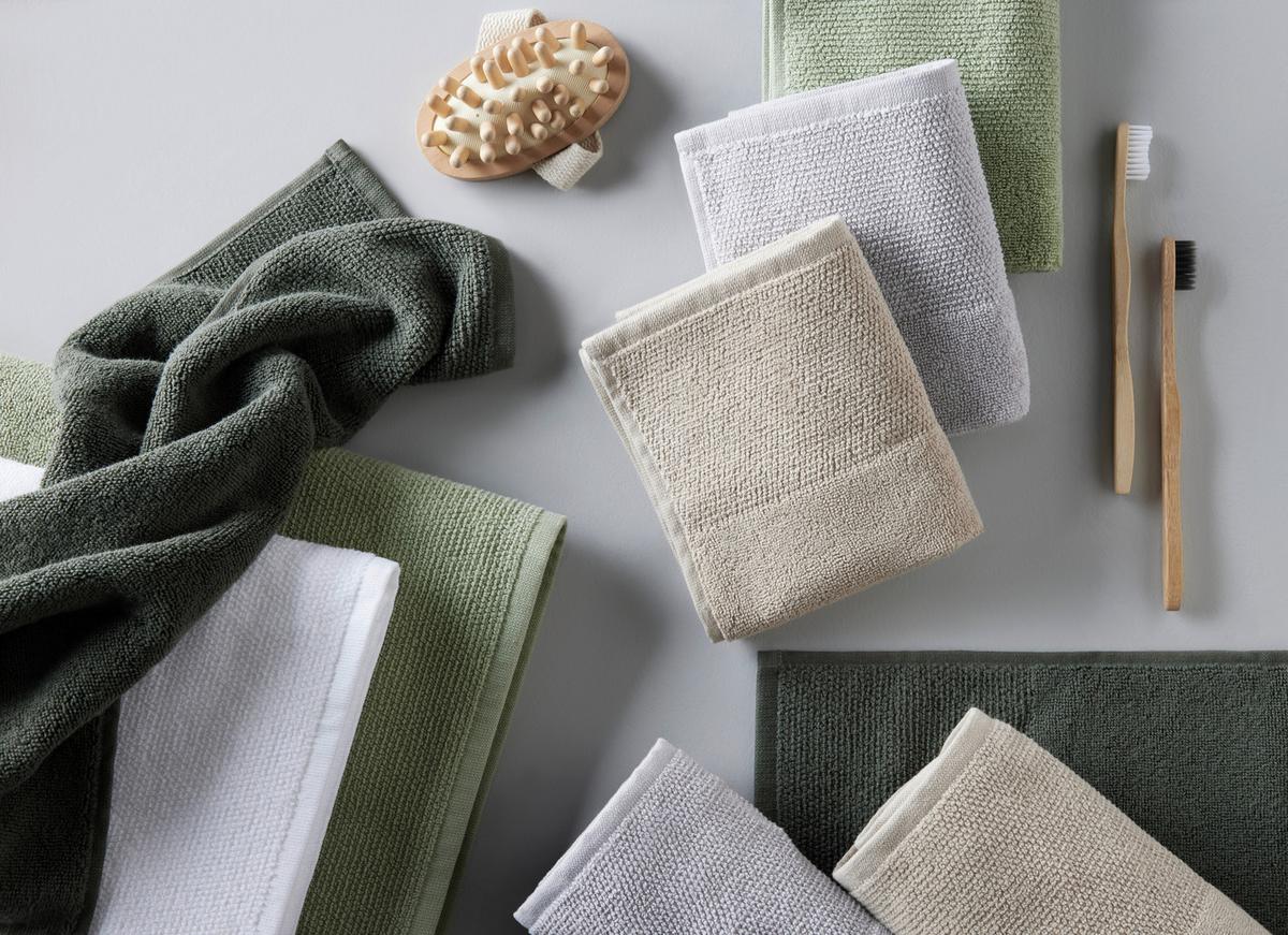 Prosop Olivia cca. 30x50 cm - gri deschis, Konventionell, textil (30/50cm) - Premium Living