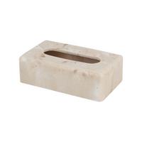Kutija Za Papirne Maramice Lux - boja peska, Moderno, plastika (22.3/13/7.1cm) - Mömax