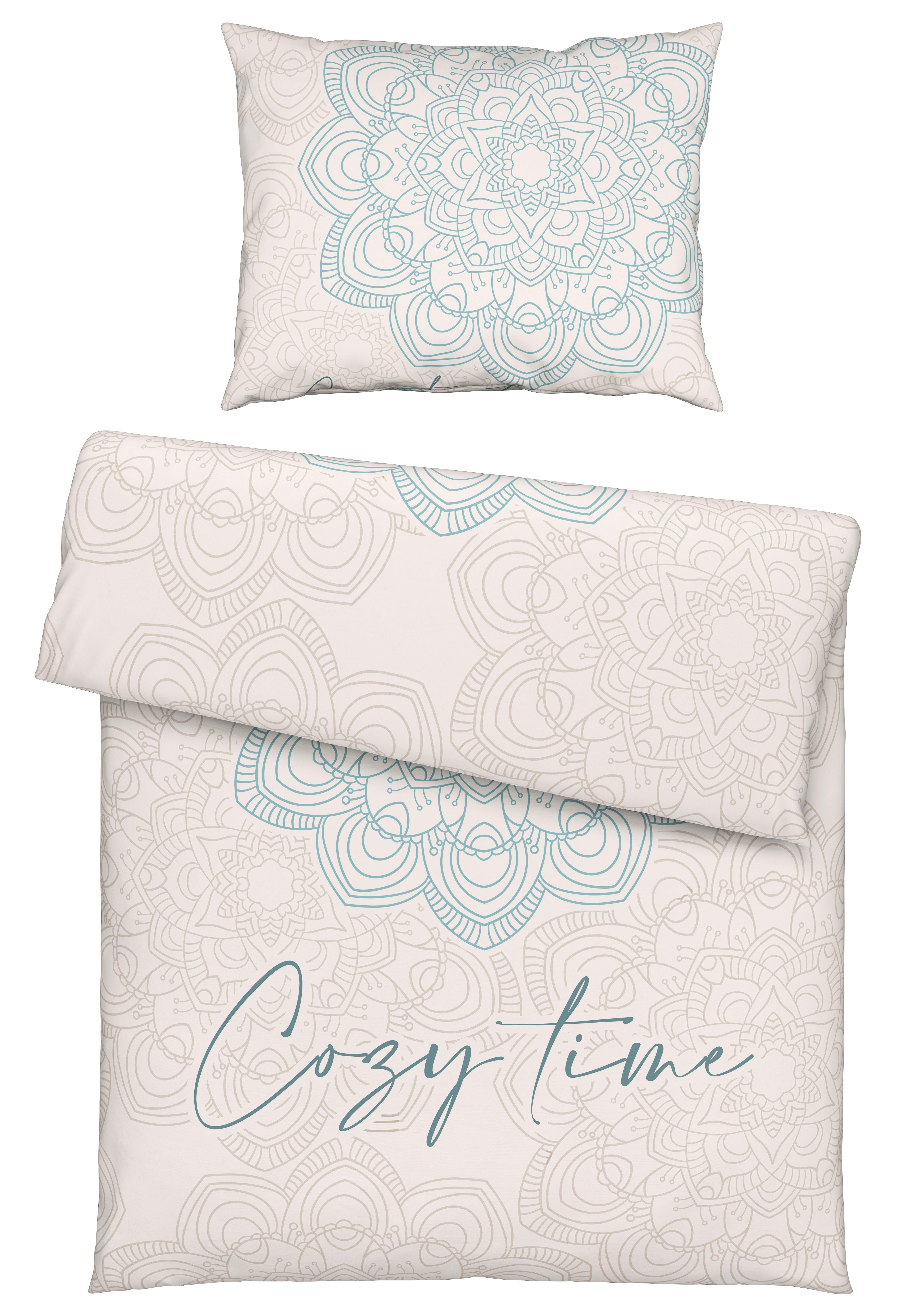 Ágyneműhuzat-garnitúra Kuschelzeit - bézs, Konventionell, textil (140/200cm) - Modern Living