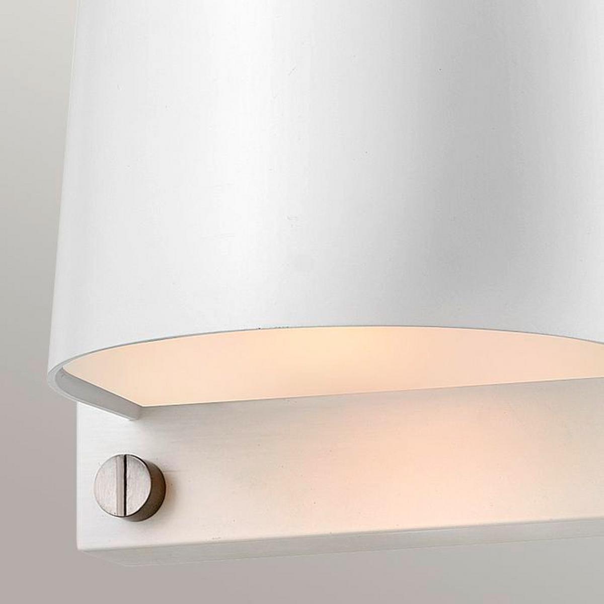 Kültéri Falilámpa Hk-Scout-Wht - fekete, Konventionell, műanyag/fém (12/16.5/16.5cm) - Elstead Lighting