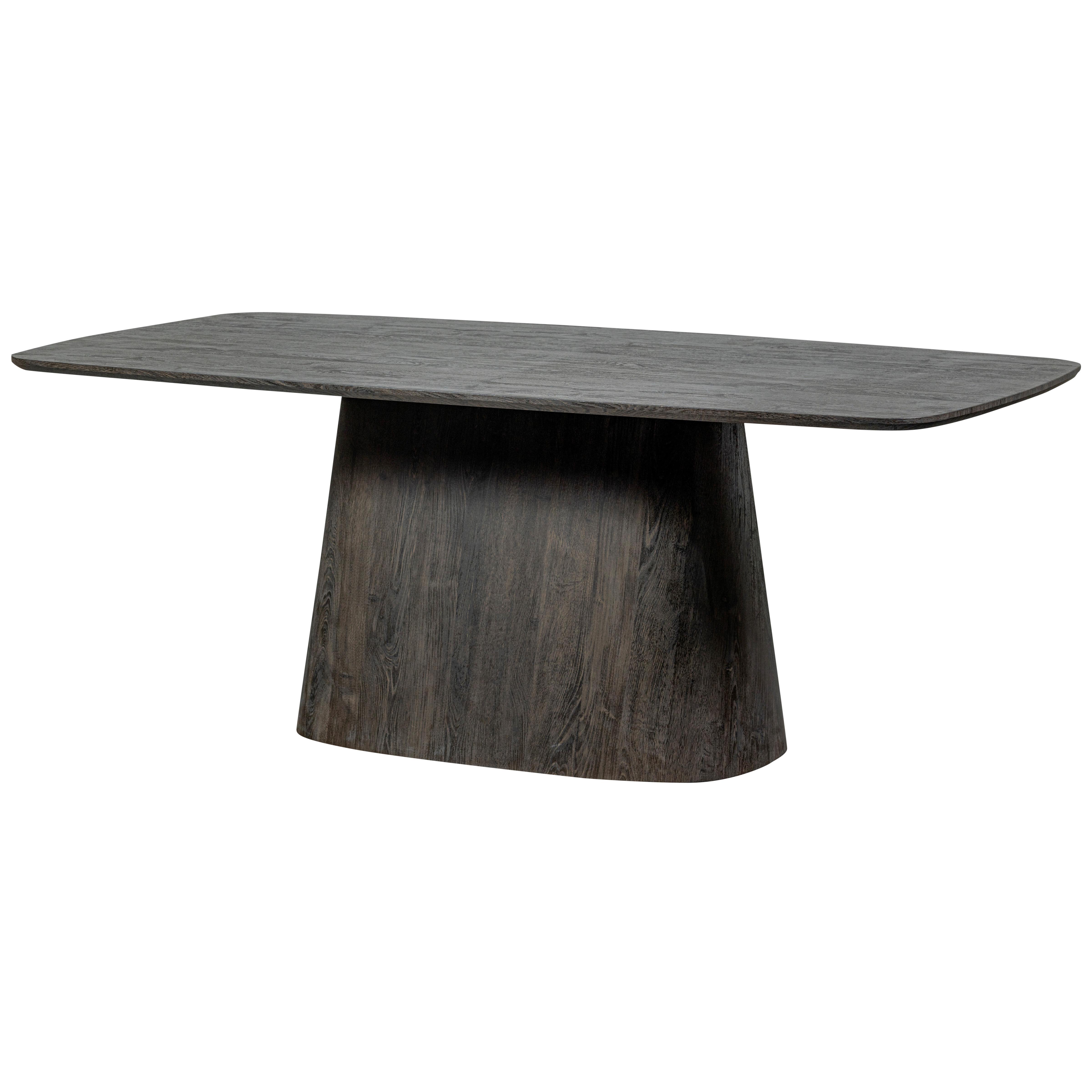 Esstisch Leah Dunkelbraun - Dunkelbraun, Design, Holzwerkstoff (200/105/76cm) - Livetastic