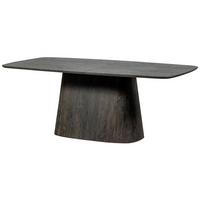 Esstisch Leah Dunkelbraun - Dunkelbraun, Design, Holzwerkstoff (200/105/76cm) - Livetastic