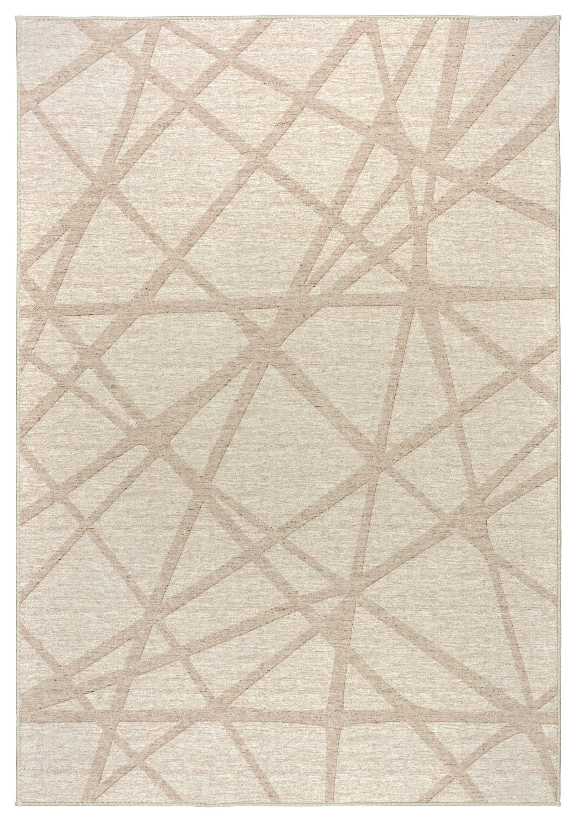 DYWAN TKANY NA PŁASKO DOME - beżowy/miodowy, Design, tkanina (160/230cm) - Lindorug