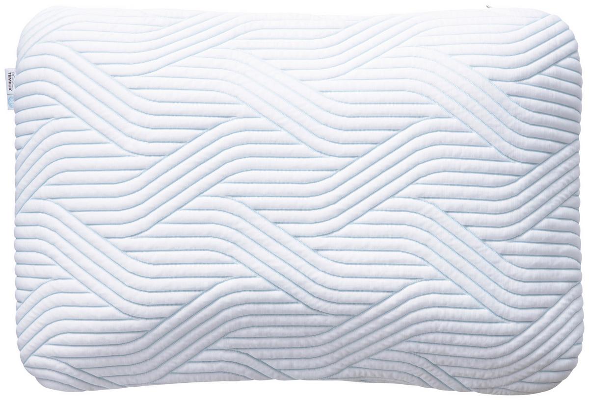 PODUSZKA POD KARK ARCH SCHLAFKISSEN - biały, Basics, tkanina (63/11/43cm) - Tempur