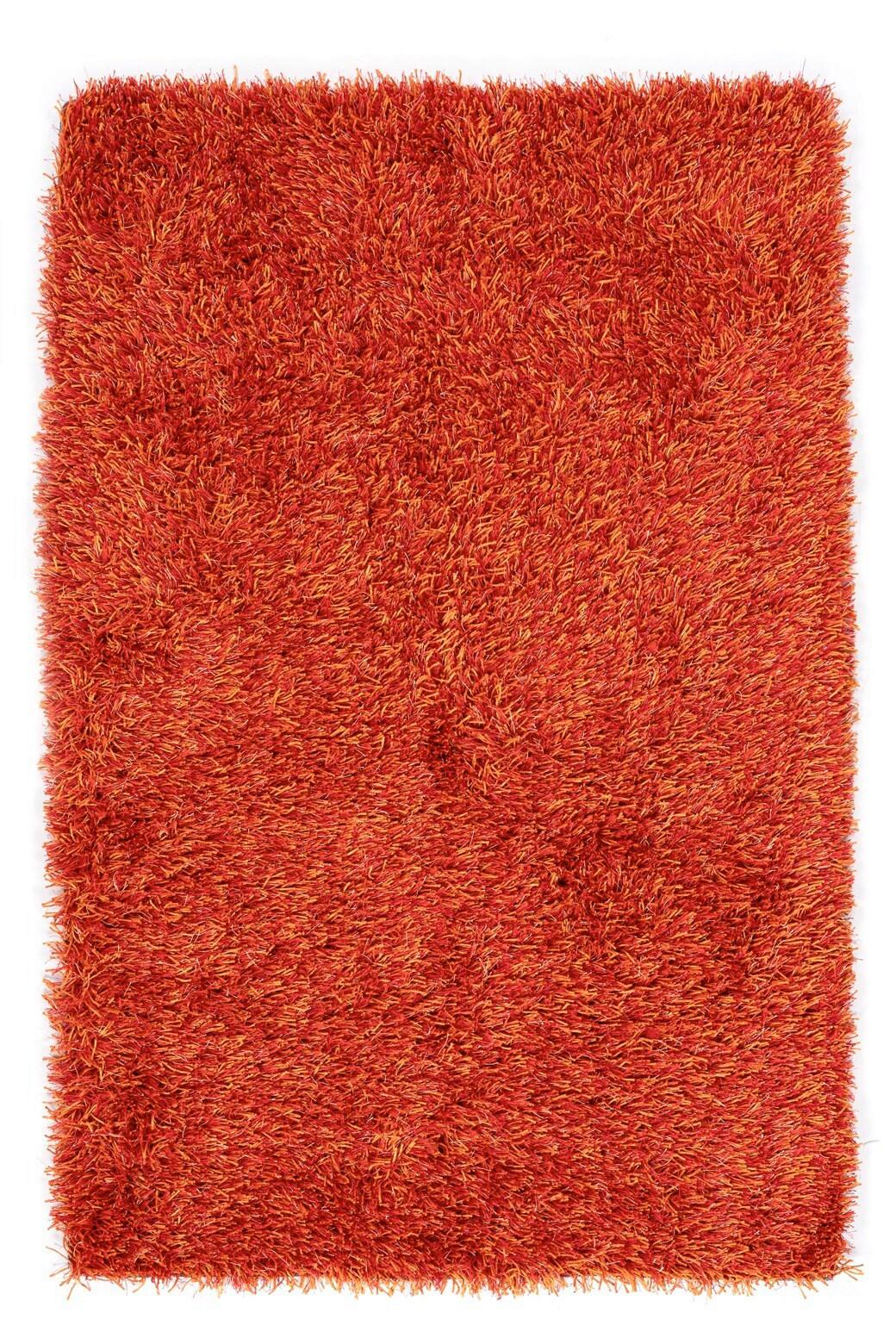 Hochflorteppich Beat 8102 Orange 120cm X 180cm - Orange, Basics, Textil (120/180cm) - Kayoom