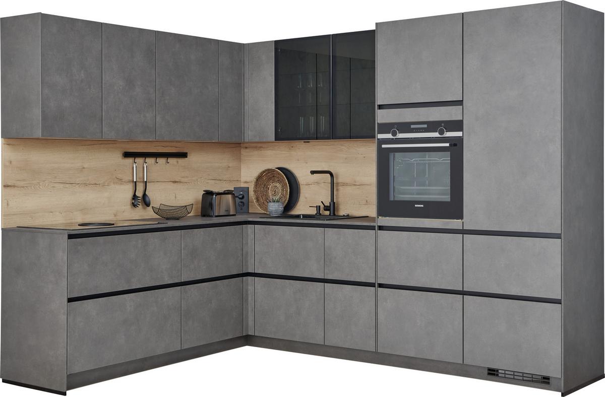 Bucătărie la comandă Riva - Modern, material pe bază de lemn (216/287cm) - Nobilia