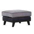 Tabure Showtime - siva/črna, Trendi, tekstil (70/46/70cm) - Premium Living