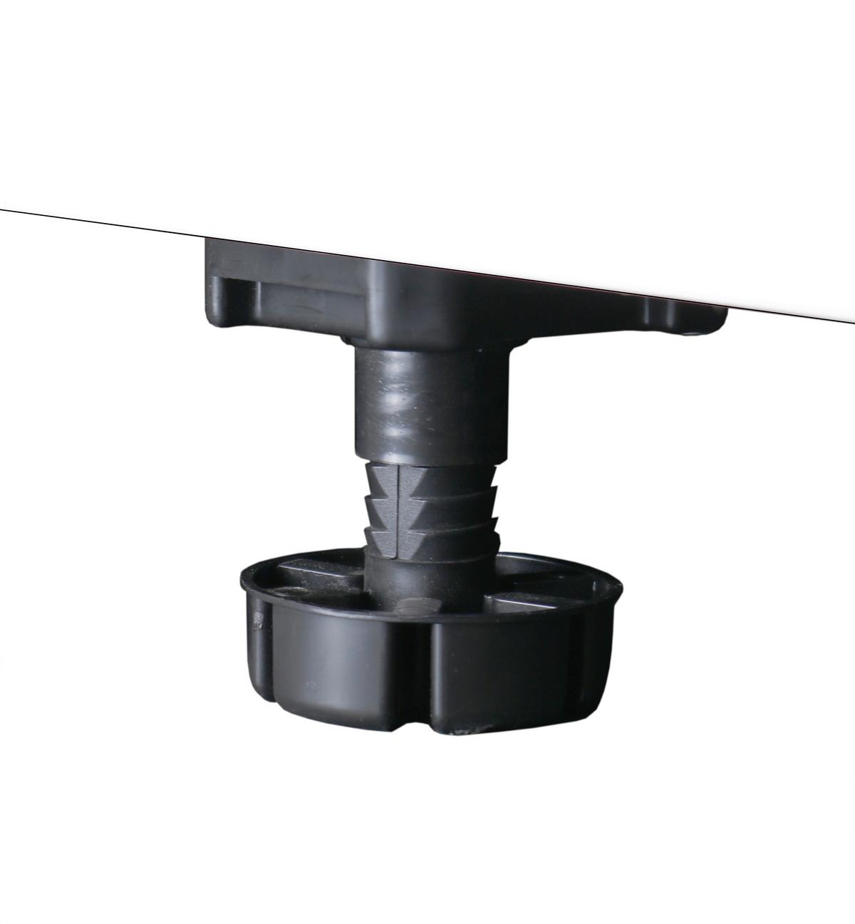 Waschmaschinenschrank Clara Weiß B: ca. 67,4 cm - Edelstahlfarben/Weiß, KONVENTIONELL, Holzwerkstoff/Metall (67,4/200/67,6cm) - Respekta