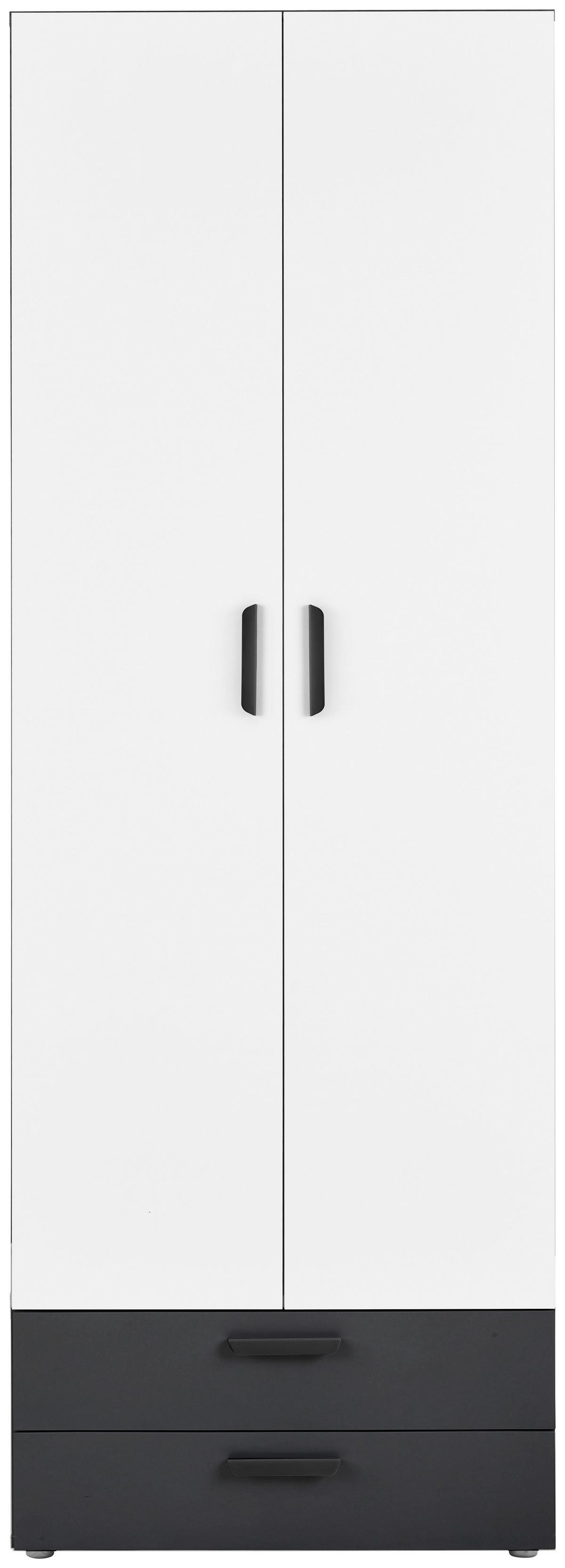 Ladice Basic - kašmir/antracit, Konvencionalno, drvni materijal (74/35/51,9cm)