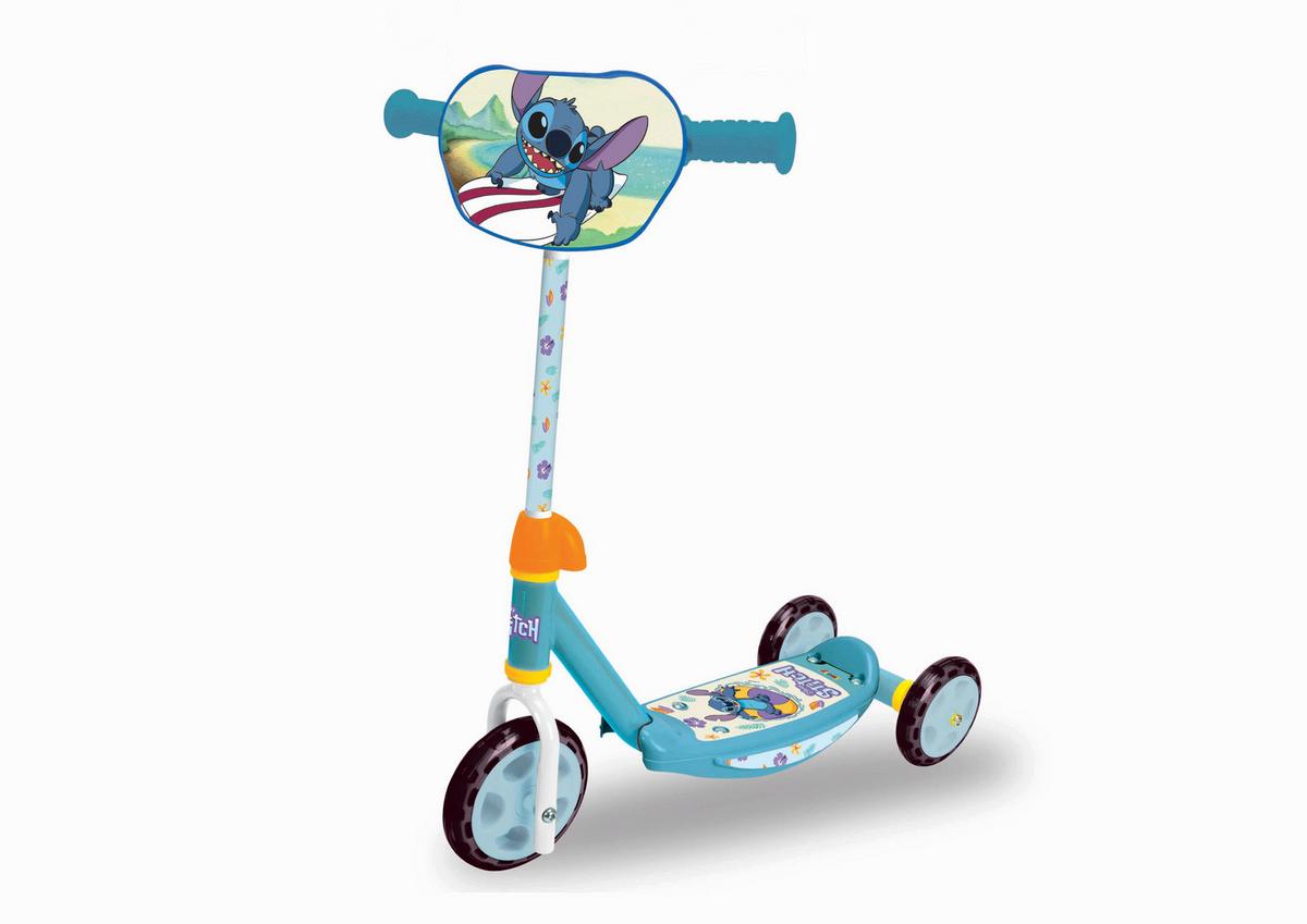 HULAJNOGA DLA DZIECI SCOOTER STITCH - różnokolorowy, Trend, tworzywo sztuczne/metal (32/56/60-67cm) - Simba