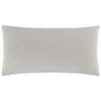 Kissenhüllen-Set Basic 2 Stk. Hellgrau ca. 40x80cm - Hellgrau, MODERN, Textil (40/80cm) - Modern Living