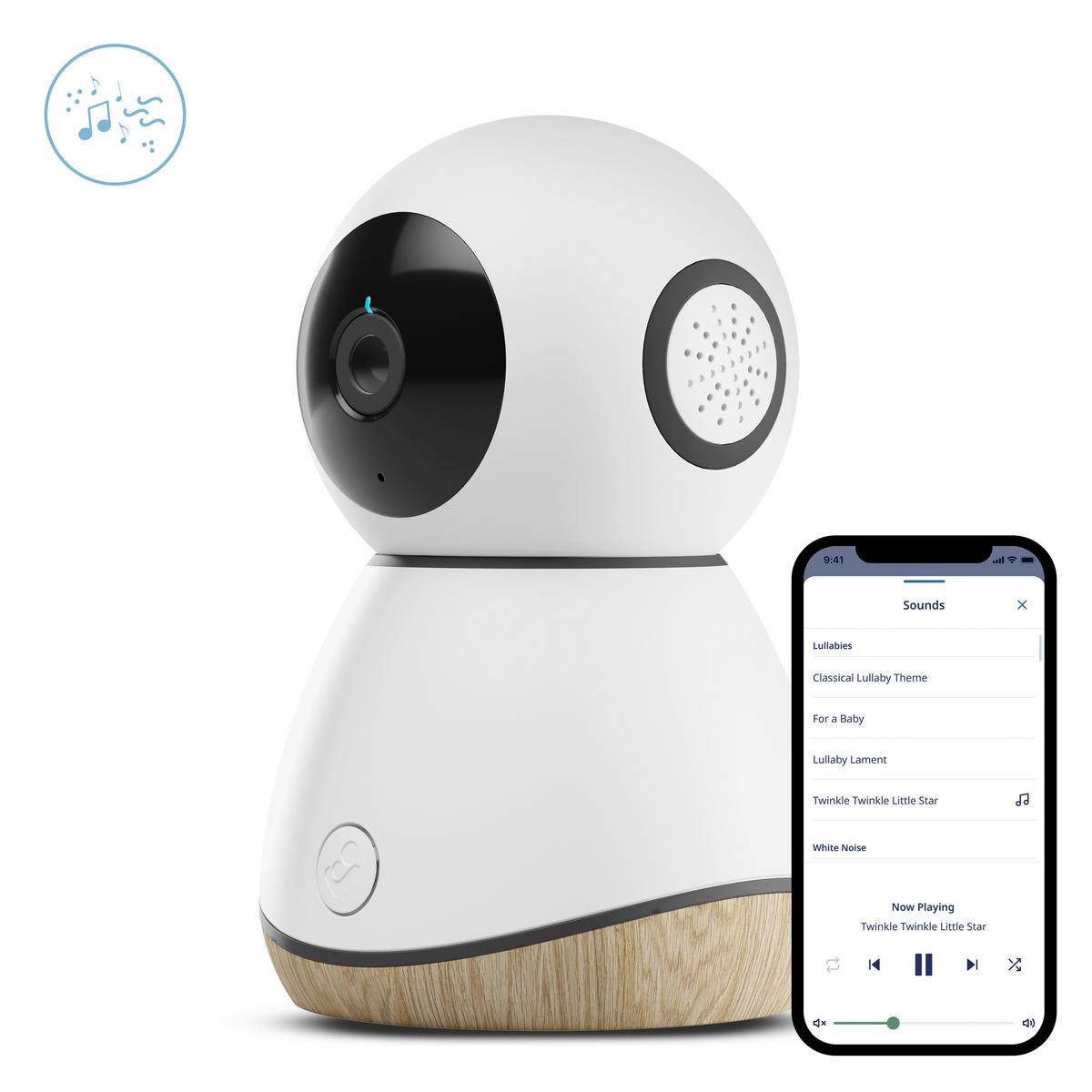 ELEKTRONICZNA NIANIA CONNECTED HOME - kolor naturalny/biały, Trend, tworzywo sztuczne (8,1/12,7cm) - Maxi-Cosi