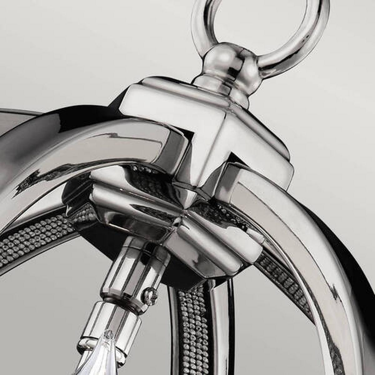 Viseća Svjetiljka Corinne Fe-Corinne-3p-S - boje nikla, Konvencionalno, metal (28.6/50.8cm) - Elstead Lighting