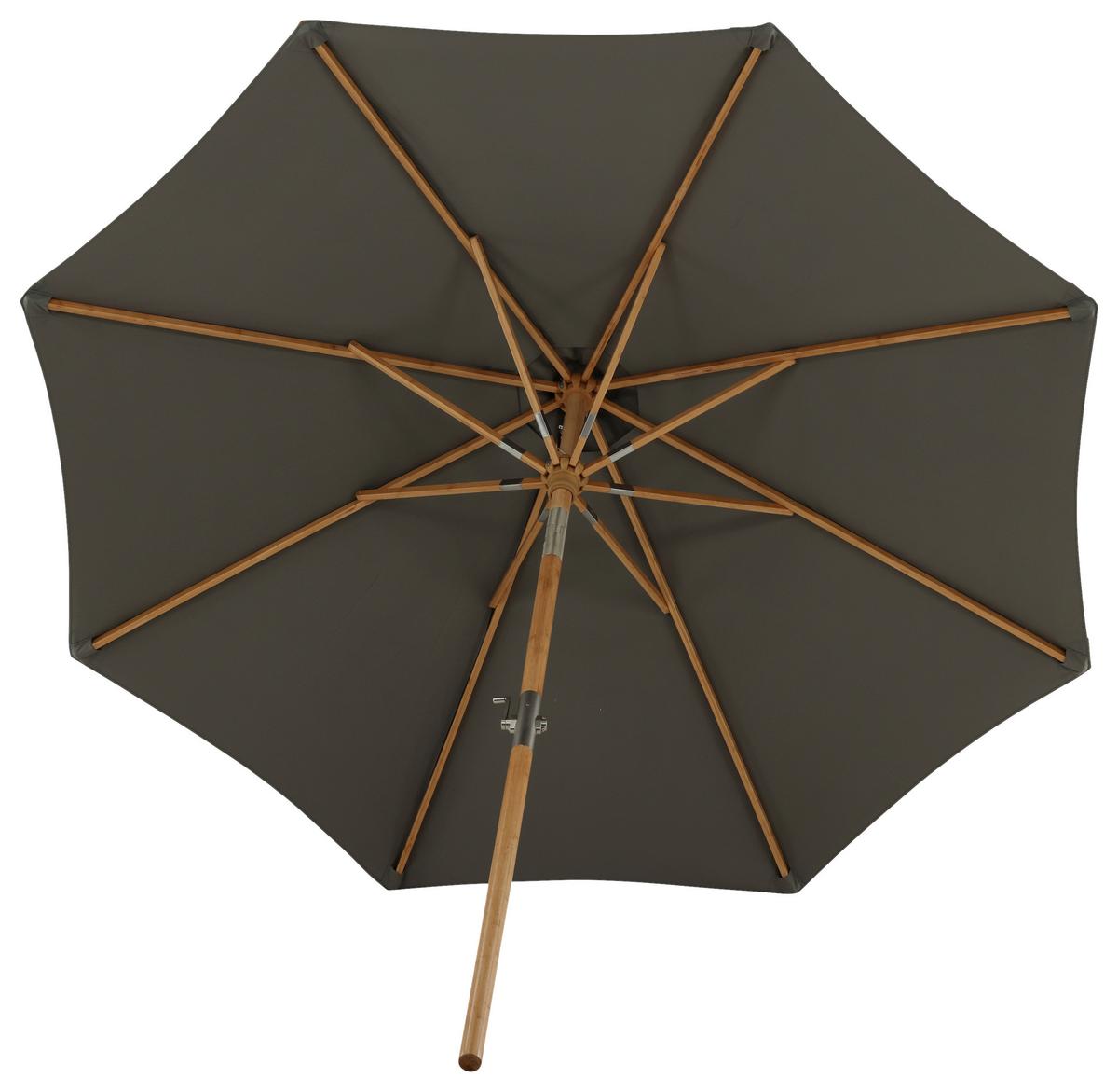 SONNENSCHIRM CEROX - Grau, KONVENTIONELL (270/250cm) - Gardenson