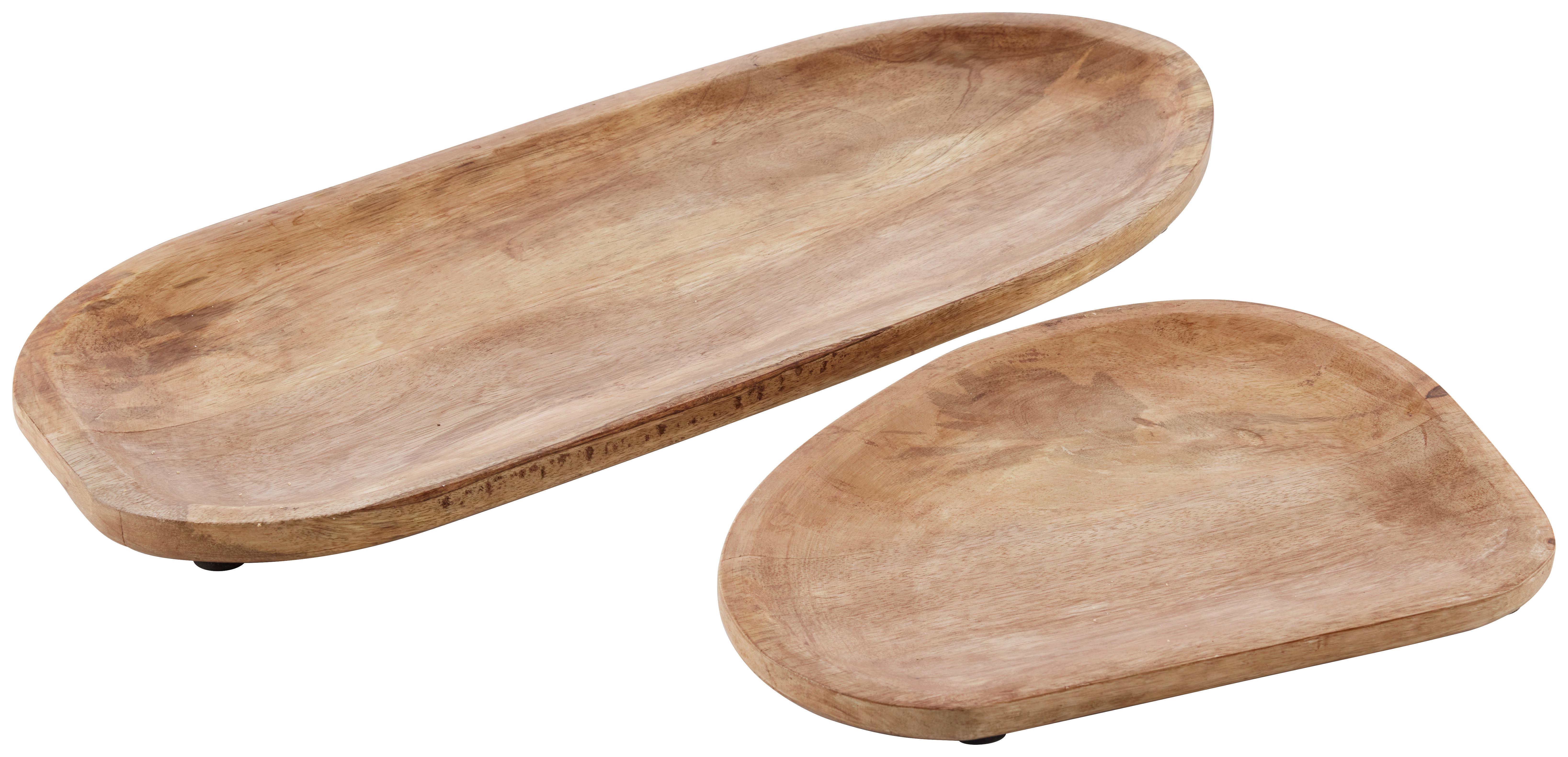 SERVERINGSFAT MANGO - naturfärgad, Klassisk, trä (50/20/4cm)